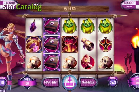 Οθόνη4. Queen Mystic Reels Κουλοχέρης