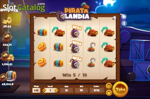 Οθόνη3. Pirata Landia Κουλοχέρης 