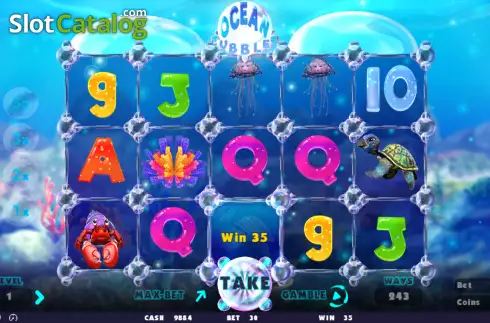 Οθόνη4. Ocean Bubbles Κουλοχέρης 