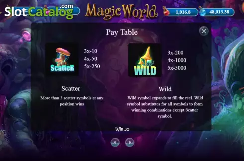 Οθόνη5. Magic World (BetConstruct) Κουλοχέρης
