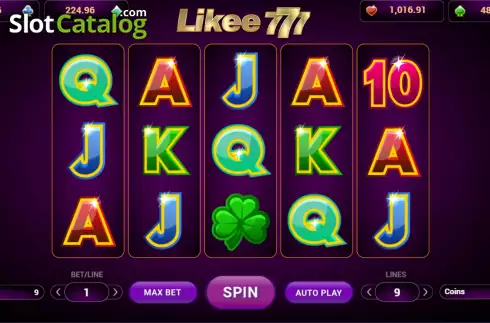 Οθόνη2. 777 Likee Κουλοχέρης