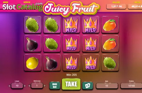 Οθόνη4. Juicy Fruit Κουλοχέρης 