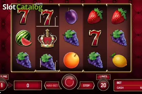 Οθόνη4. Royal Star 20 Lines Κουλοχέρης