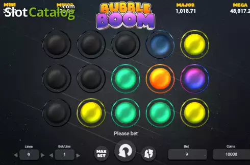 Οθόνη2. Bubble Boom (BetConstruct) Κουλοχέρης