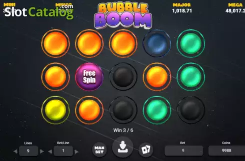 Οθόνη3. Bubble Boom (BetConstruct) Κουλοχέρης