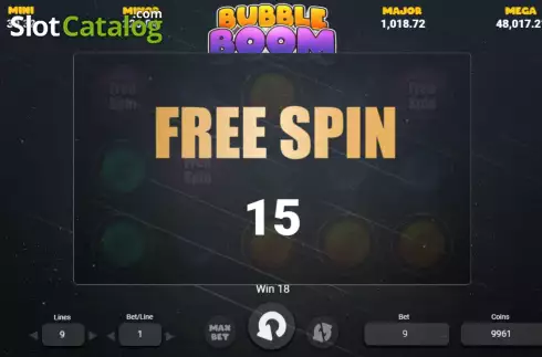 Οθόνη4. Bubble Boom (BetConstruct) Κουλοχέρης