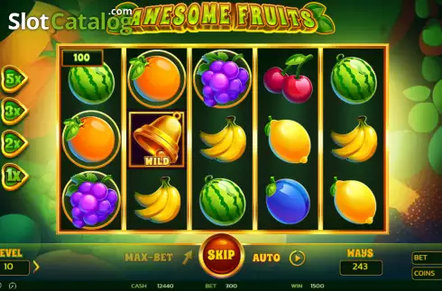 Οθόνη3. Awesome Fruits Κουλοχέρης 