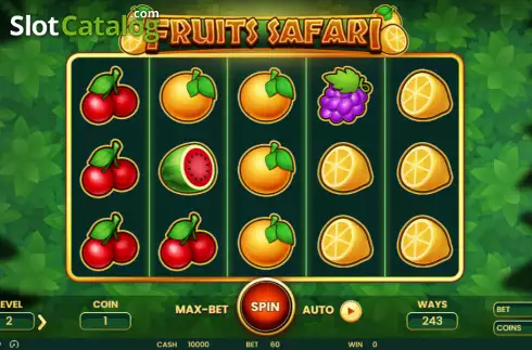 Οθόνη2. Fruits Safari Κουλοχέρης
