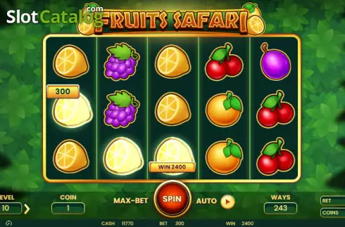 Οθόνη3. Fruits Safari Κουλοχέρης