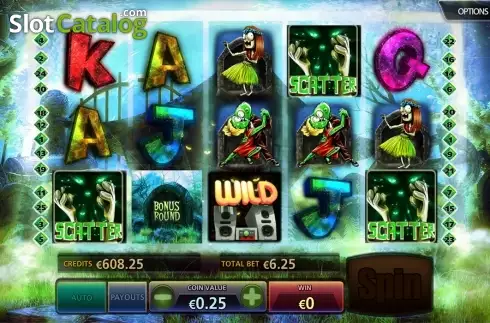 Οθόνη3. Dancin' Zombies Κουλοχέρης