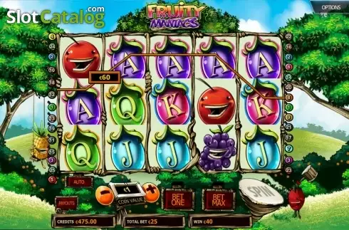 Οθόνη2. Fruity Maniacs Κουλοχέρης