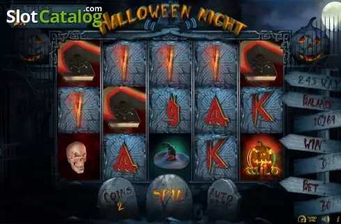 Οθόνη7. Halloween Night (BetConstruct) Κουλοχέρης