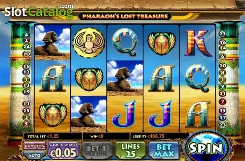 Pharaohs Lost Treasure Λογότυπο Pharaohs Lost Treasure Λογότυπο