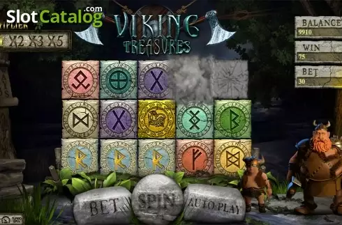 Οθόνη3. Viking Treasures (BetConstruct) Κουλοχέρης