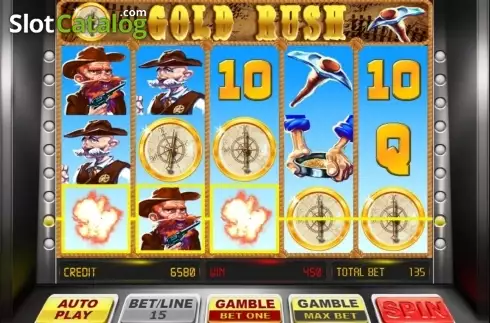 Οθόνη5. Gold Rush (BetConstruct) Κουλοχέρης