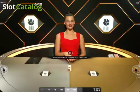 Οθόνη3. Rock Paper Scissors (BetGames) Κουλοχέρης