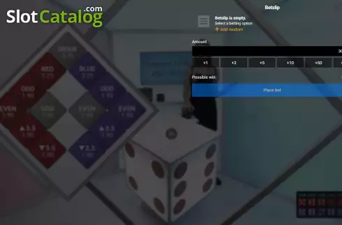 Οθόνη3. Dice Duel (BetGames) Κουλοχέρης