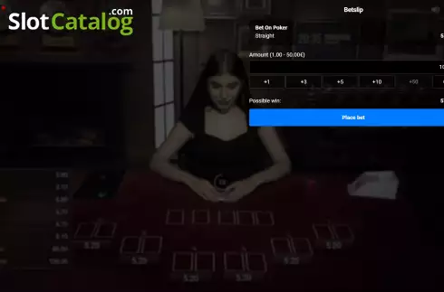 Οθόνη3. Bet on Poker (BetGames) Κουλοχέρης