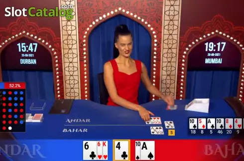 Οθόνη4. Andar Bahar (BetGames) Κουλοχέρης