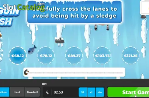 Οθόνη2. Penguin Rush Κουλοχέρης 