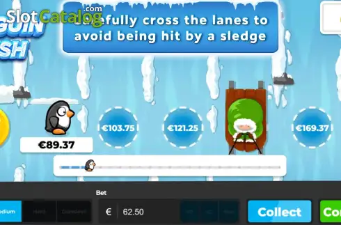 Οθόνη3. Penguin Rush Κουλοχέρης 
