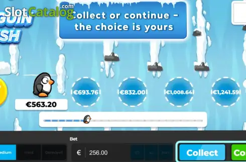 Οθόνη5. Penguin Rush Κουλοχέρης 