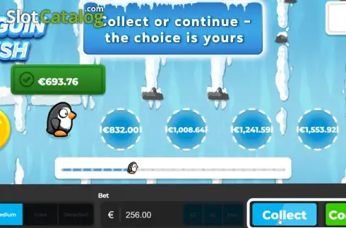 Οθόνη6. Penguin Rush Κουλοχέρης 
