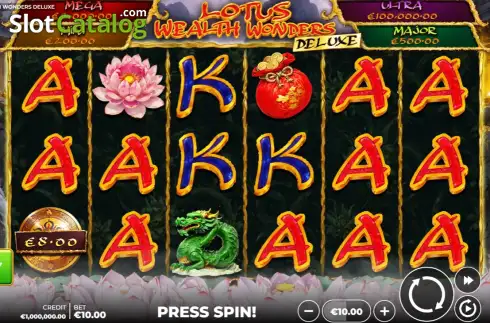Οθόνη2. Lotus Wealth Wonders Deluxe Κουλοχέρης 