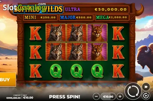 Οθόνη2. Buffalo Wilds (BetGames) Κουλοχέρης 