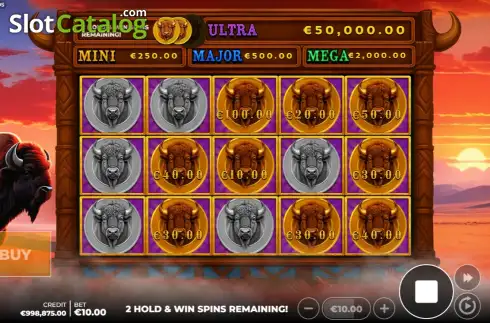 Οθόνη3. Buffalo Wilds (BetGames) Κουλοχέρης 