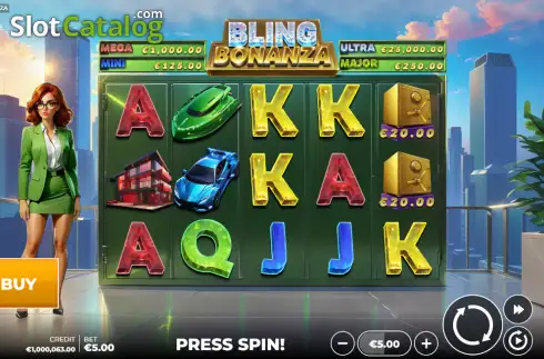 Οθόνη2. Bling Bonanza Κουλοχέρης