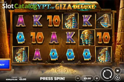 Οθόνη2. Crypt of Giza: Deluxe Κουλοχέρης