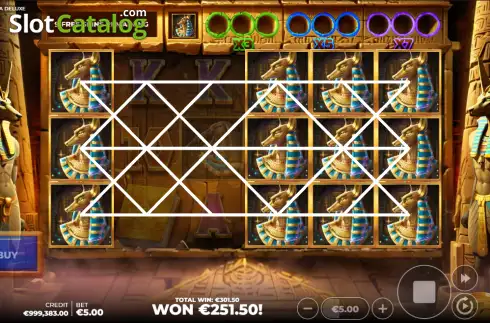 Οθόνη3. Crypt of Giza: Deluxe Κουλοχέρης