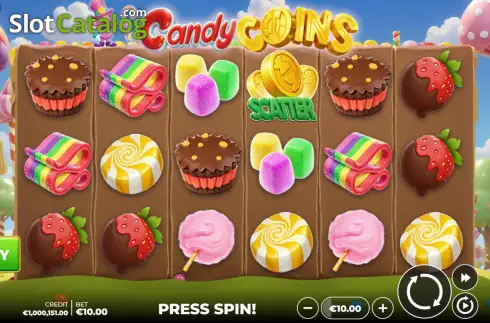 Οθόνη2. Candy Coins (BetGames) Κουλοχέρης