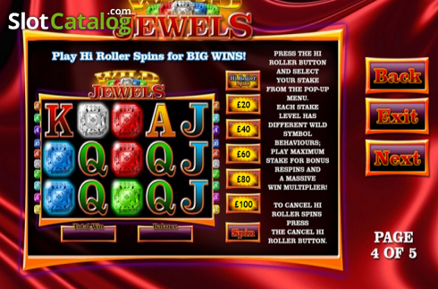 Οθόνη6. Wild Jewels Κουλοχέρης