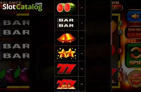 Οθόνη3. Blazin' Hot 7s Κουλοχέρης