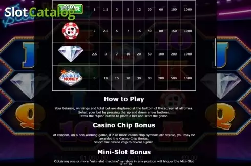Οθόνη8. Slots of Money (Betdigital) Κουλοχέρης 