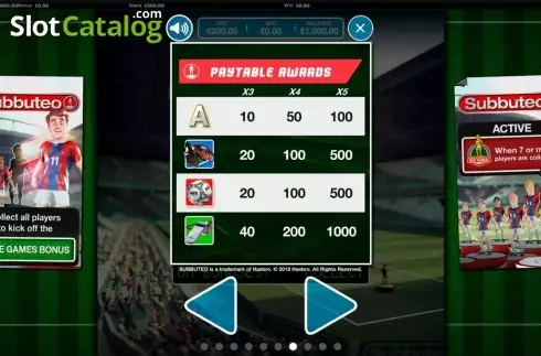 Οθόνη4. Subbuteo Κουλοχέρης
