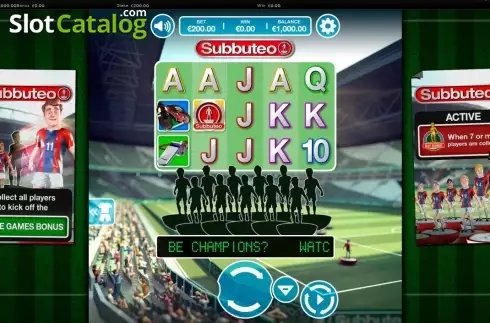 Οθόνη7. Subbuteo Κουλοχέρης