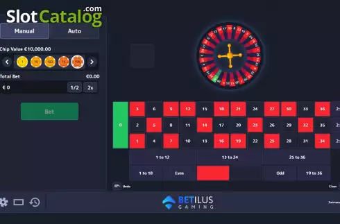 Οθόνη2. Roulette (Betilus Gaming) Κουλοχέρης