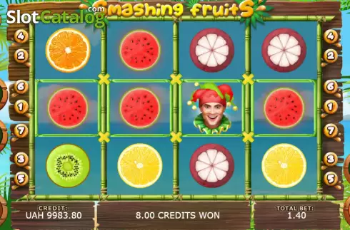 Οθόνη4. Smashing Fruits Κουλοχέρης