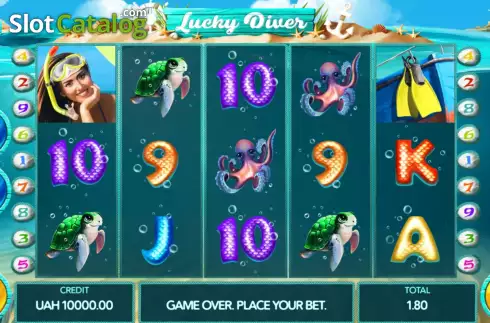 Οθόνη2. Lucky Diver Κουλοχέρης