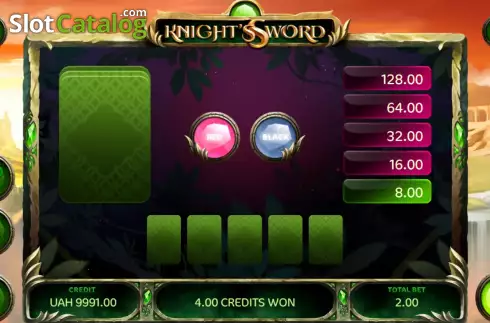 Οθόνη5. Knight's Sword Κουλοχέρης