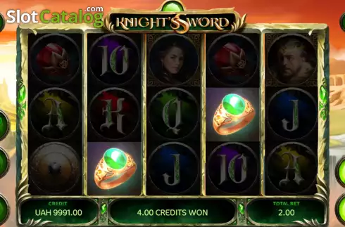 Οθόνη4. Knight's Sword Κουλοχέρης