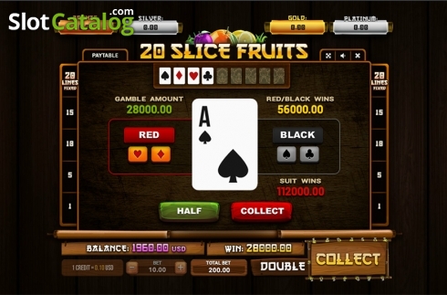 Οθόνη7. 20 Slice Fruits Κουλοχέρης
