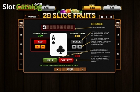Οθόνη9. 20 Slice Fruits Κουλοχέρης
