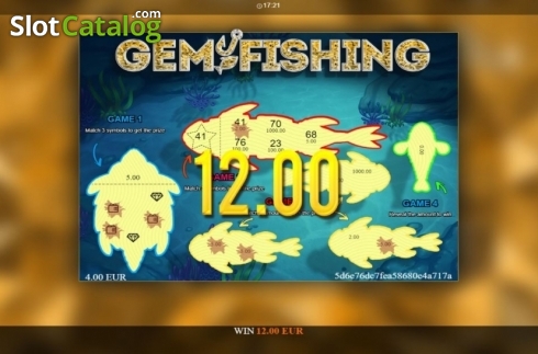Οθόνη5. Gem Fishing Κουλοχέρης