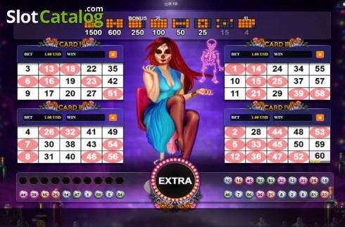 Οθόνη3. Cabaret Dancing Bones Κουλοχέρης