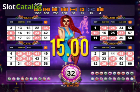 Οθόνη4. Cabaret Dancing Bones Κουλοχέρης