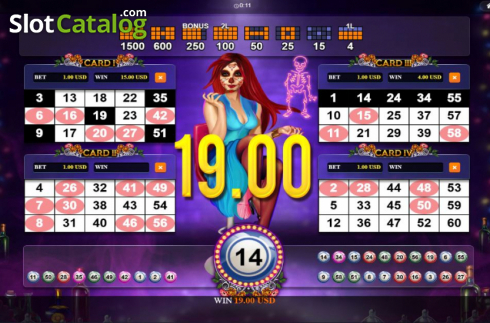 Οθόνη5. Cabaret Dancing Bones Κουλοχέρης